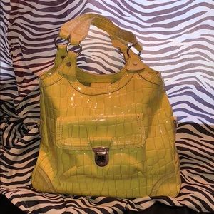Liz Claiborne Hobo Bag Canary Yellow